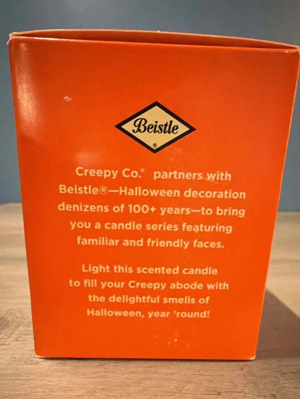 Beistle Creepy Co. Spiced Pumpkin Guts Jackolantern Scented Candle